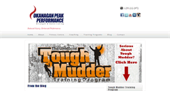 Desktop Screenshot of okanaganpeakperformance.com